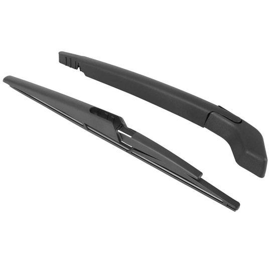 Potauto Rear Wiper Blade With Arm Compatible For SKODA FABIA | Natural Rubber, Durable and Noise-Free|Part-A449