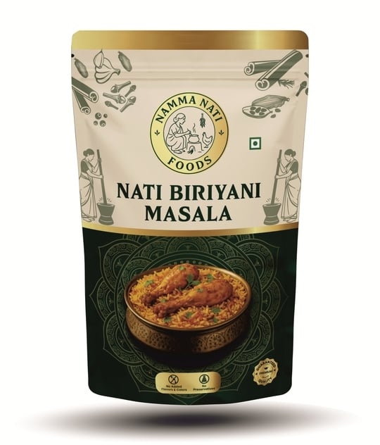 NAMMA NATI FOODS  Biriyani Masala 75 g