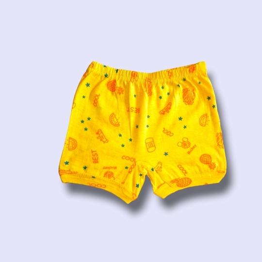 TwoLover Regular Fit Cotton Printed Innerwear for Baby Girls and Boys Comfortable Kid's Brief Panty Bloomers Drawer Underwear Multicolor Panties 11 - 12 Years Pack of 6