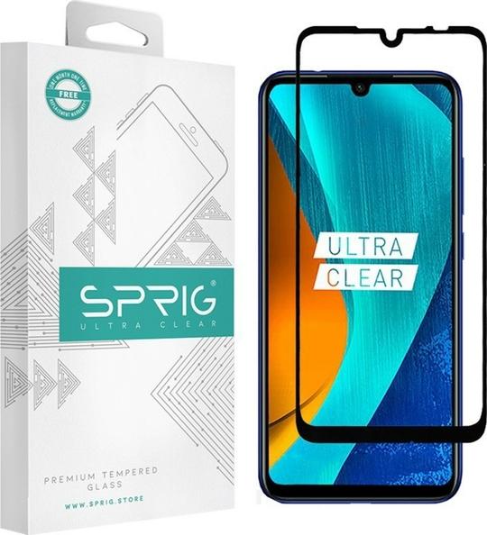 Sprig Black Edge To Edge Tempered Glass For Mi Redmi Note 7, Mi Redmi Note 7 Pro, Mi Redmi Note 7S, Redmi Note 7, Redmi Note 7 Pro, Redmi Note 7S