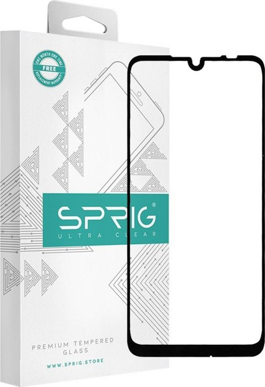 Sprig Black Edge To Edge Tempered Glass For Mi Redmi Note 7, Mi Redmi Note 7 Pro, Mi Redmi Note 7S, Redmi Note 7, Redmi Note 7 Pro, Redmi Note 7S