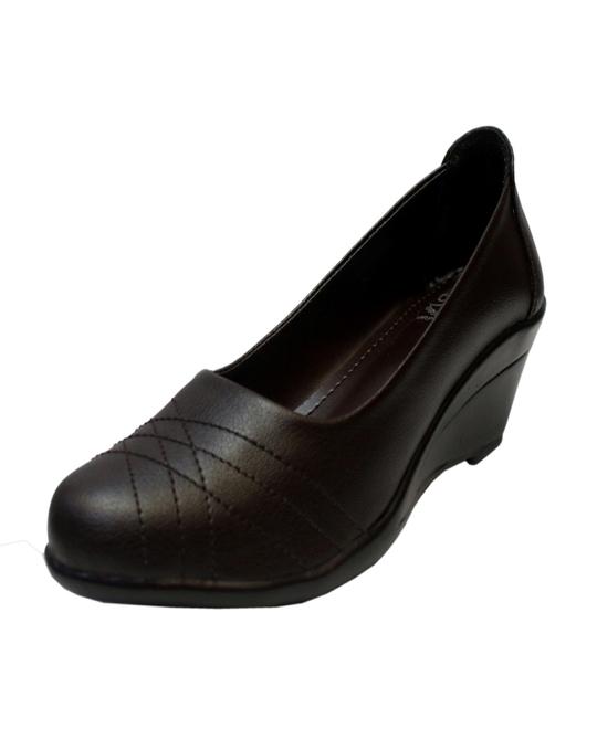 Banuchi women Brown wedges heels sandals