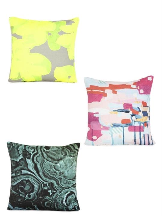 Alina Decor Square Polyester Cushion Cover (16x16-inch, Multicolour) - Set of 8