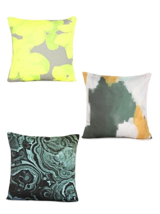 Alina Decor Square Polyester Cushion Cover (16x16-inch, Multicolour) - Set of 8