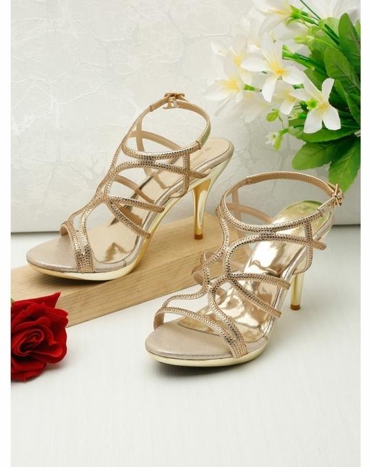 Pelle Albero Synthetic Heels sandal For Women