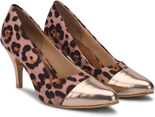 Pelle Albero Peach Casual Pumps For Women