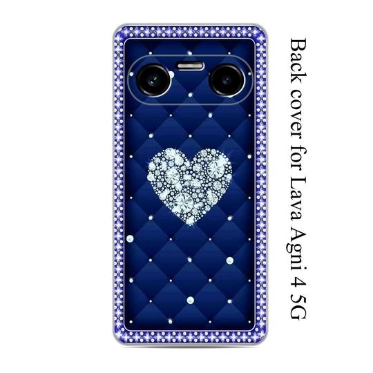 Printcorner Back Cover for Lava Agni 4 5G(Multicolor, Grip Case, Silicon) KP052