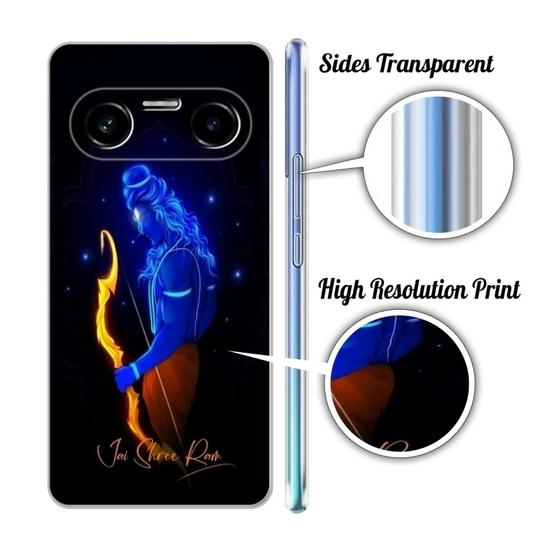 Printcorner Back Cover for Lava Agni 4 5G(Multicolor, Grip Case, Silicon) KP026