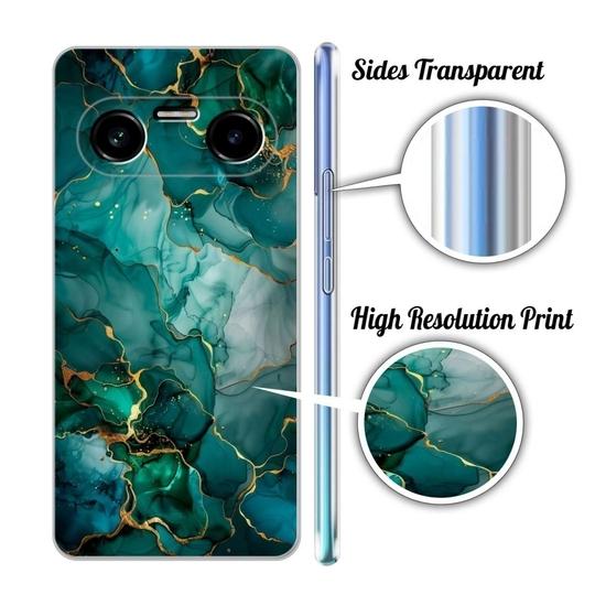Printcorner Back Cover for Lava Agni 4 5G(Multicolor, Grip Case, Silicon) KP056