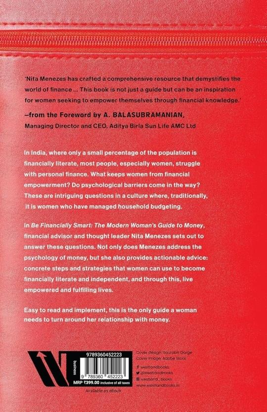WESTLAND Be Financially Smart  - Be Financially Smart The Modern Woman's Guide To Money (Paperback, Nita Menezes)