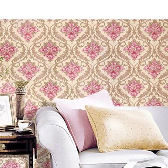 Jaamso Royals Multicolor PVC Decorative Wallpaper 200X45 cm( 200 CM X 45 CM )