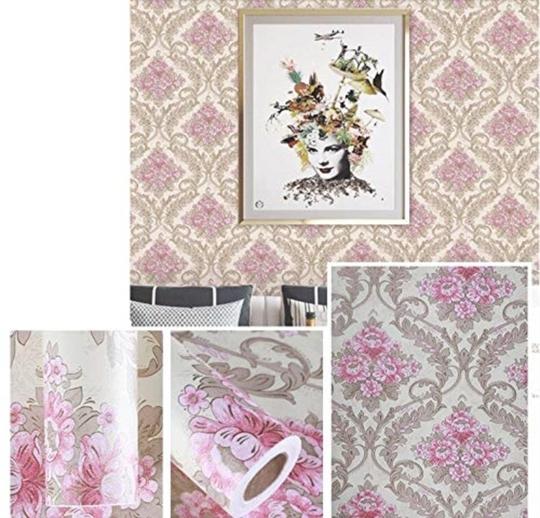 Jaamso Royals Multicolor PVC Decorative Wallpaper 200X45 cm( 200 CM X 45 CM )