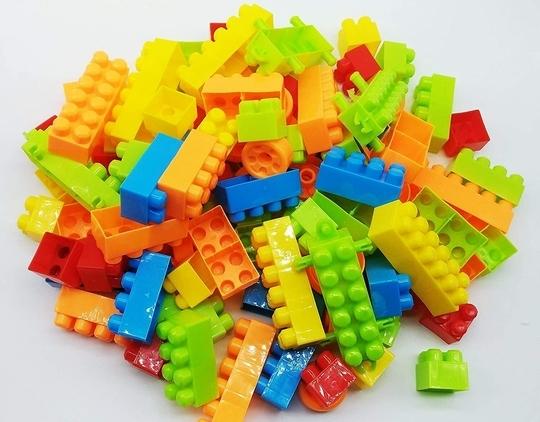 Vastate SatSun Building Blocks Compatible Creative Bricks Construction Blocks Accessories Educational Toy.