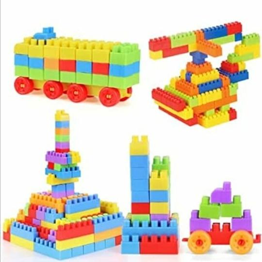 Vastate SatSun Building Blocks Compatible Creative Bricks Construction Blocks Accessories Educational Toy.