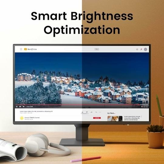 BenQ GW2790Q, 27 Inch (68.58 cm), IPS, 2K QHD 2560x1440, 100Hz, Black, 99% sRGB, 1500:1 CR, Eye-Careu, Dual HDMI, DisplayPort, Bezel-Less, Eyesafe, Wall Mountable Monitor