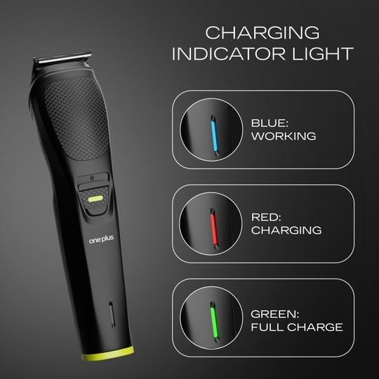 One Plus OP 531 Pro 5 in 1 Face, Body & Private Parts,DualCut Tehnology Grooming Kit Trimmer 120 min Runtime 4 Length Settings