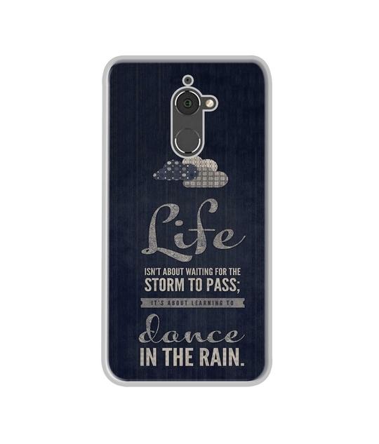 Casotec Life Pattern Print Design Printed Silicon Soft TPU Back Case Cover for Coolpad Note 5 Lite