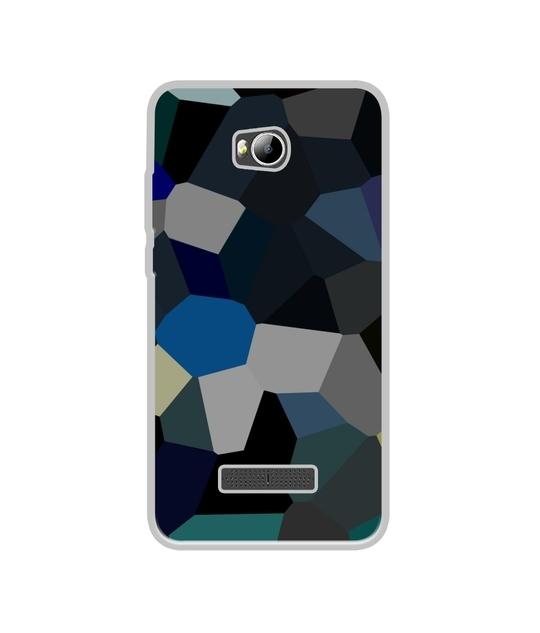 Casotec Mathematical Shape Design Printed Silicon Soft TPU Back Case Cover for Micromax Canvas Spark 3 Q385