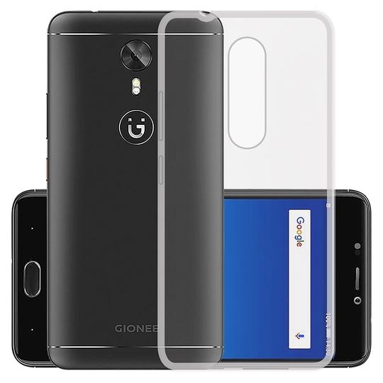 Casotec Soft TPU Back Case Cover for Gionee A1 - Clear