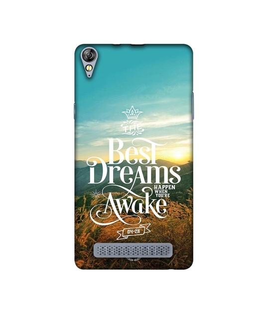 Casotec Dreams Design Printed Silicon Soft TPU Back Case Cover for Micromax Canvas Fire 6 Q428
