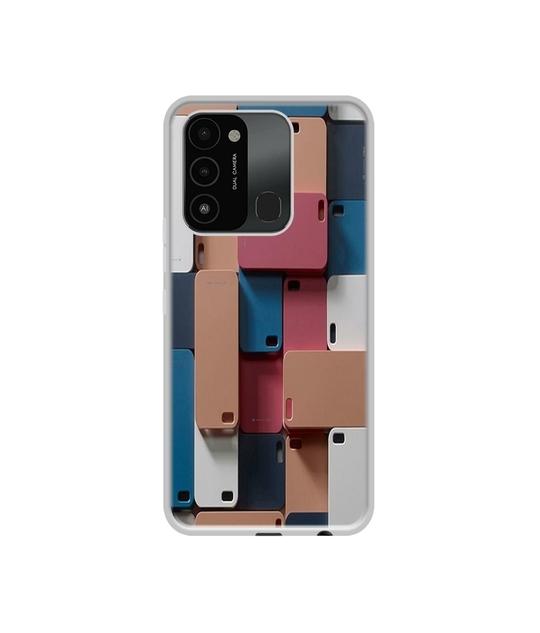 Casotec Mobile Cover Design Printed Silicon Soft TPU Back Case Cover for Tecno Spark Go (2022)
