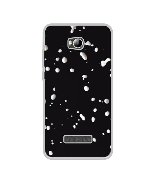 Casotec Milk Splash Design Printed Silicon Soft TPU Back Case Cover for Micromax Canvas Spark 3 Q385