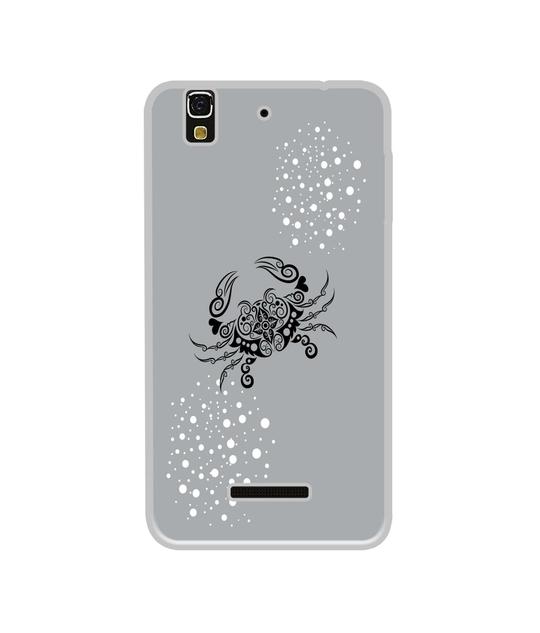 Casotec Love Couple Design Printed Silicon Soft TPU Back Case Cover for Yu Yureka