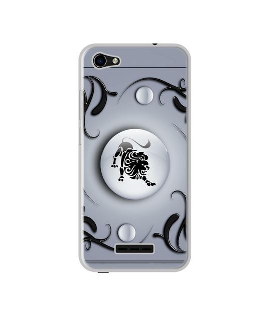 Casotec Leo Design Printed Silicon Soft TPU Back Case Cover for Lava Z61