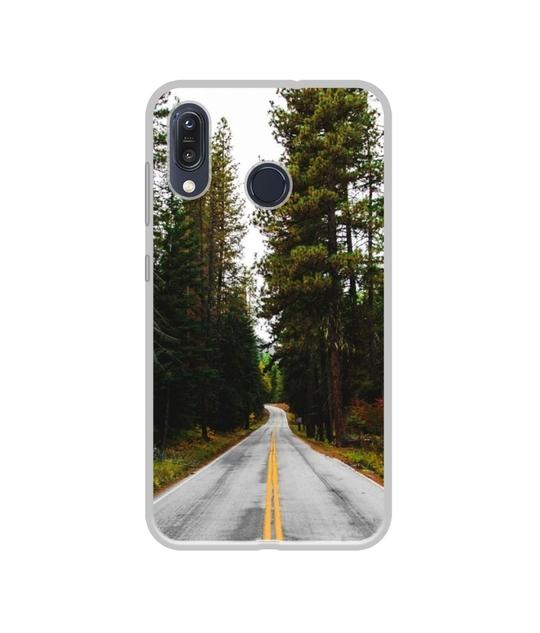 Casotec Road Photo Design Printed Silicon Soft TPU Back Case Cover for Asus Zenfone Max (M1) ZB555KL