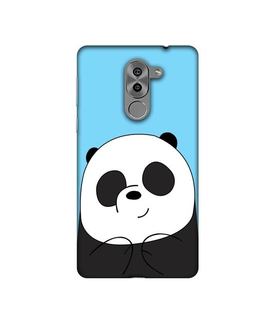 Casotec Cute Panda Design 3D Printed Hard Back Case Cover for Huawei Honor 6X