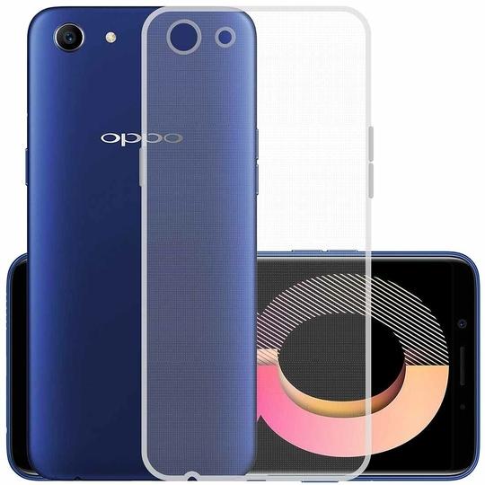 Casotec Soft TPU Back Case Cover for Oppo A83 - Clear
