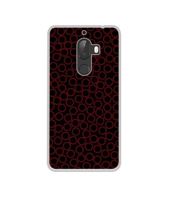 Casotec Round Circle Art Design Printed Silicon Soft TPU Back Case Cover for 10.orG
