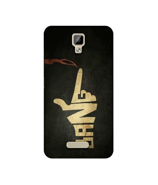 Casotec Pointing Design Printed Silicon Soft TPU Back Case Cover for Gionee P7