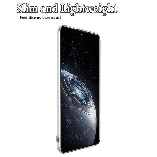 Casotec Crystal Clear Back Case for Infinix GT 20 Pro 5G | Raised Bumps for Camera & Screen Protection | Clear Soft Silicone Back Case Cover for Infinix GT 20 Pro 5G (TPU | Transparent)