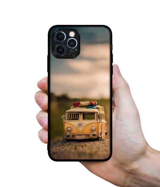 Casotec Toy Car Design Premium 2D Printed Metal Back Case Cover for Apple iPhone 12 Pro