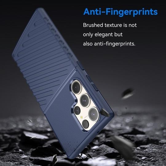 Casotec Shockproof Back Cover Case for Samsung Galaxy S23 Ultra 5G | 360 Degree Protection | Protective Design | Anti-Scratch Tough Slim TPU Case for Samsung Galaxy S23 Ultra 5G (Blue)