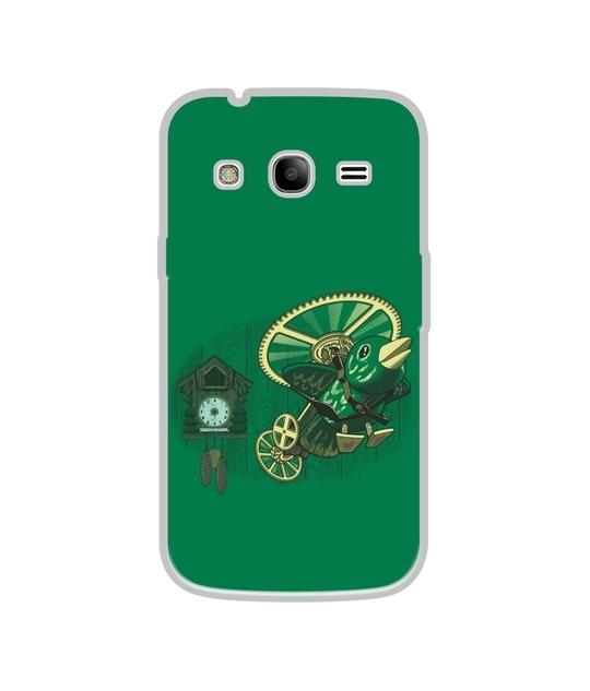 Casotec Heart Design Printed Silicon Soft TPU Back Case Cover for Samsung Galaxy Grand Prime G5308