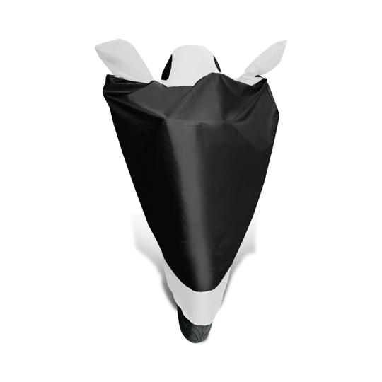 Mockhe Bike Body Cover for Bajaj Pulsar 220F , Dustproof UV Protection water resistant Custom Fit Cover-(Black-White )