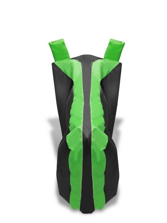 Mockhe Bike Cover for Hero HF Deluxe , Dustproof UV Protection water resistant Custom Fit Cover-(Black-Green )