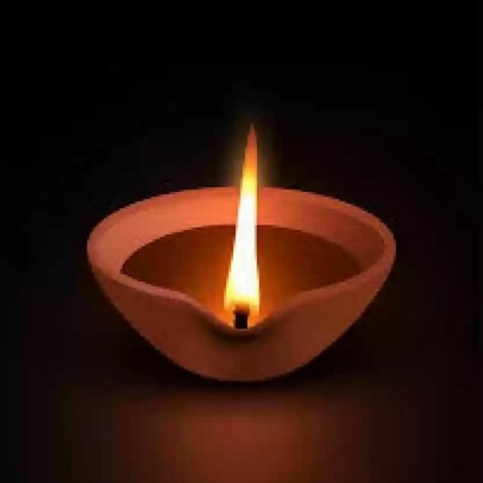 Yamsun Mitti Ka Diva Handmade Diya for Diwali Festival, Pooja Decoration, Traditional Clay Lamp, Eco-Friendly Oil Lamp, Ideal for Home and Temple Celebration Lighting | Pack of 6
