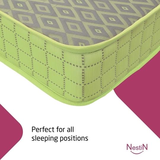 NestiN Mattress Premium Natural DUO Latex Mattress (84*66*5Inch, Queen Size)