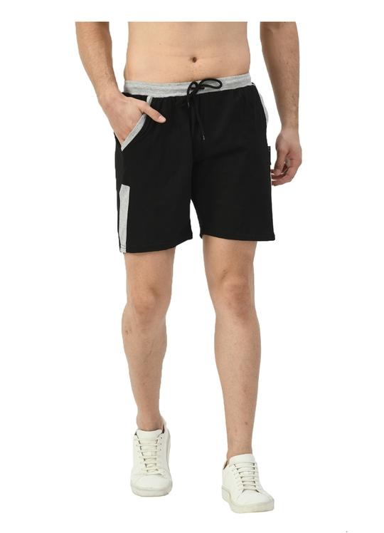 IndiWeaves Mens Cotton Solid Bermuda Shorts (Pack of 3)