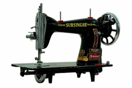 SURSINGAR SILAI MACHINE Heavy Duty Straight Stitch Silai Machine for Home & Professional Tailoring (Black)