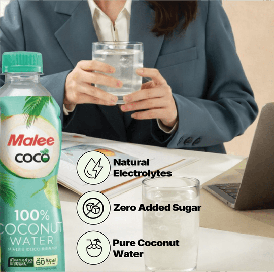 MALEE COCONUT WATER 350ML PET