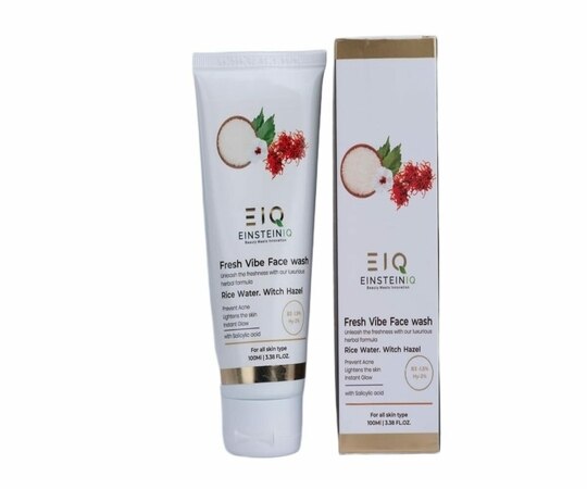 EIQ - EINSTEINIQ Fresh Vibe Face Wash + EINSTEINIQ Sunbliss Matte Mineral (Zn) based Sunscreen with SPF 50PA ++++ (100ml)+(50g).