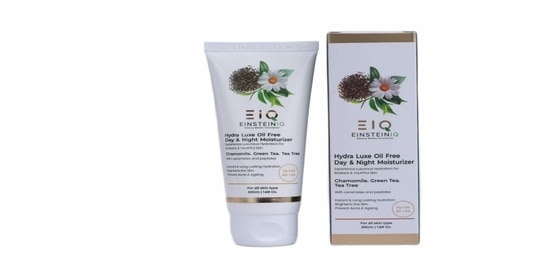 EIQ - EINSTEINIQ Moisturizer + Sunscreen | Day Care Essentials Combo for Hydration & UV Protection | Lightweight, Non-Greasy, Daily Use | All Skin Types