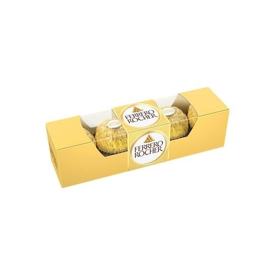 Ferrero Rocher, Exquisite Hazelnut and Milk Chocolate Gift, 4 pieces (50 g) Pack of 2