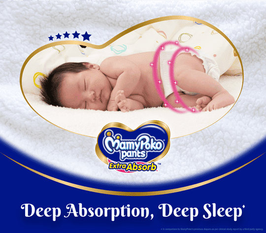 MamyPoko Pants Extra Absorb M112 |Baby Diapers |Medium |112 count