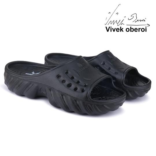 Bersache Extra Soft  Regular wear with Flexibility Sandal for Men's & Boy's Black (6172)