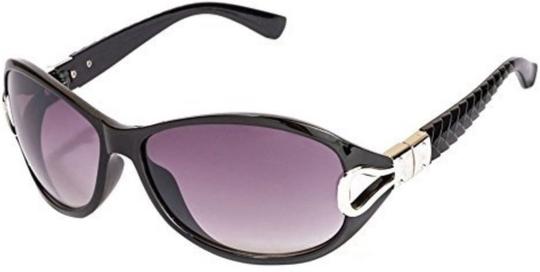 PIRASO UV Protection Oval Full-frame Violet Sunglasses (Women) - Medium